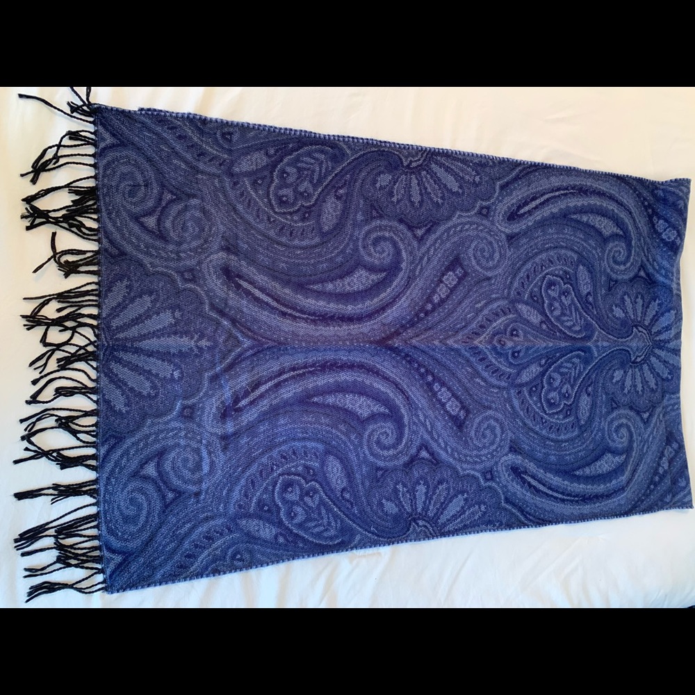 Lauren Ralph Lauren scarf paisley print 76”x22”
